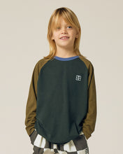 Load image into Gallery viewer, The Campamento Grey Color Block T-Shirt