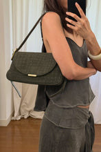 Load image into Gallery viewer, Sancia Pamela in Olive Croc