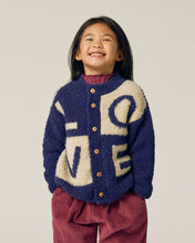 Load image into Gallery viewer, The Campamento Blue Love Cardigan