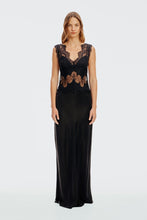 Load image into Gallery viewer, Third Form Visions Lace Dress in Ebony