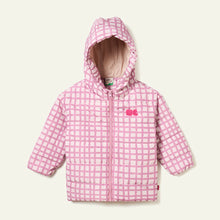 Load image into Gallery viewer, Mon Coeur Grid Puffer Jacket
