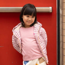 Load image into Gallery viewer, Mon Coeur Grid Puffer Jacket
