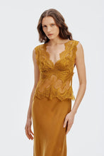 Load image into Gallery viewer, Third Form Visions Lace Dress in Patina
