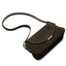 Load image into Gallery viewer, Sancia Pamela in Olive Croc
