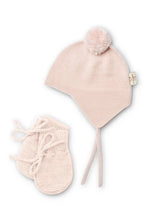 Load image into Gallery viewer, Copenhagen Colors Merino Bonnet &amp; Mittens Set
